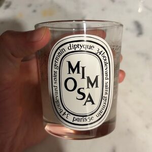 Diptyque Mimosa Empty  Candle - full size 6.5 oz